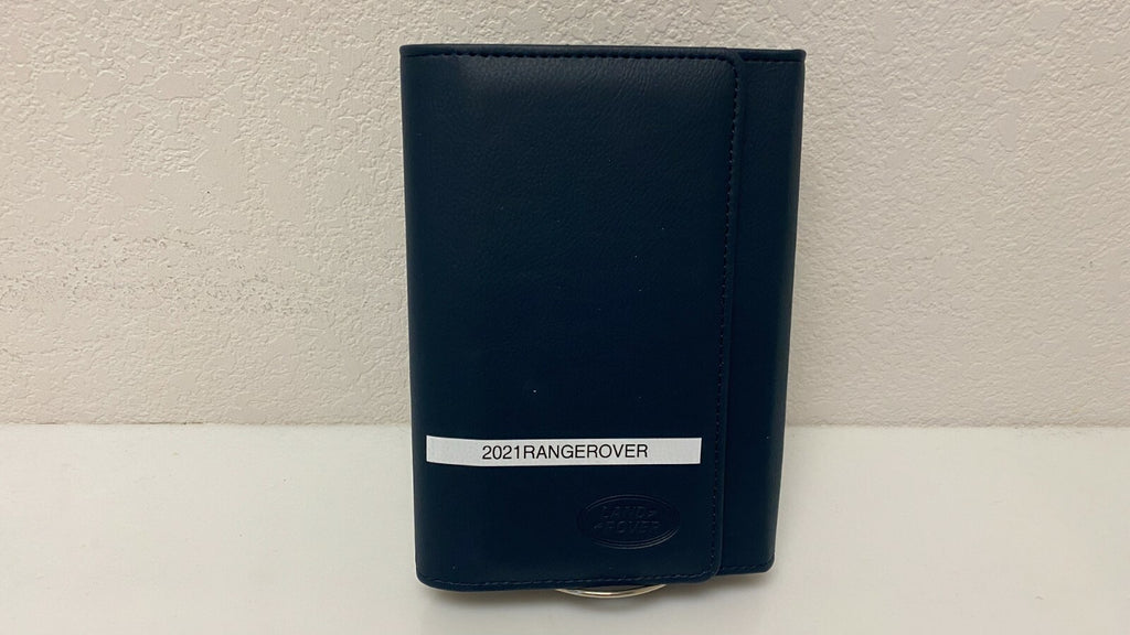 2021 Range Rover OEM Owners Manual set w/supplements including Navigation & Case