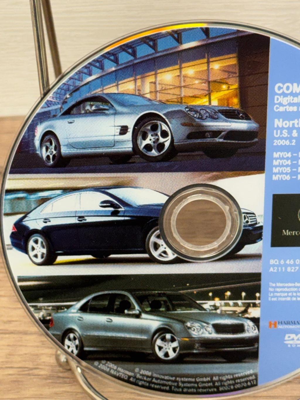 MERCEDES-BENZ NAVIGATION DVD DISC SL SLK CLS E  BQ 6460223 A2118279659 BQ6460223