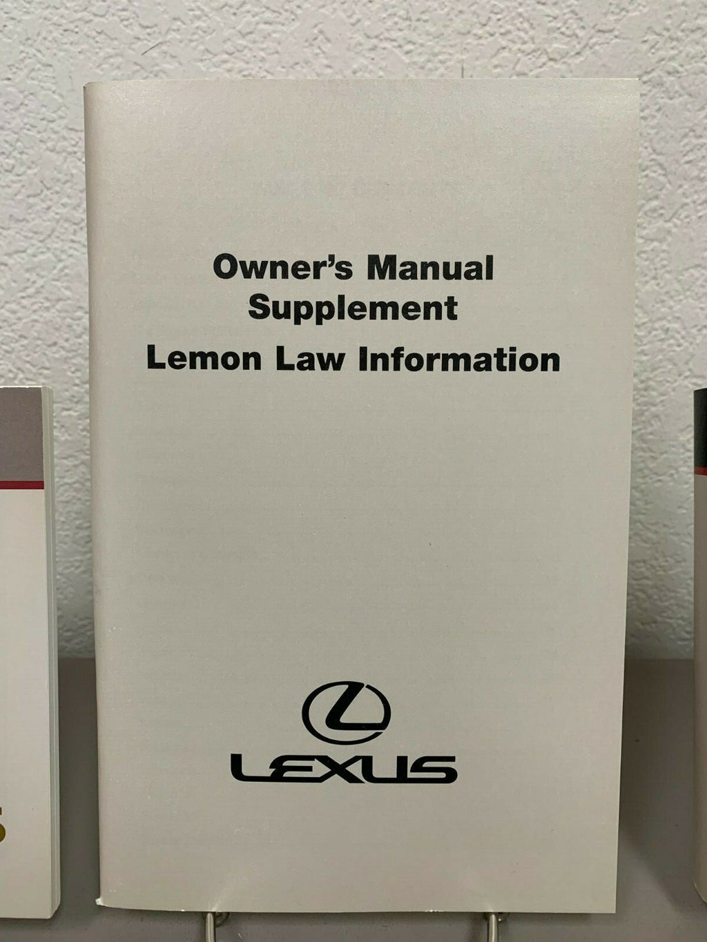 2000 Lexus ES 300 Genuine OEM Owner's Manual Set with Case-- Free Shipping