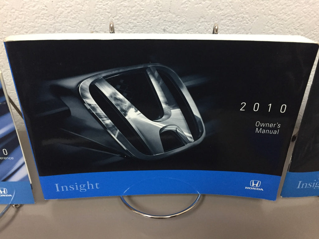 2010 Honda Insight Genuine OEM Factory Owner's Manual Set w/Case-Free Shipping!