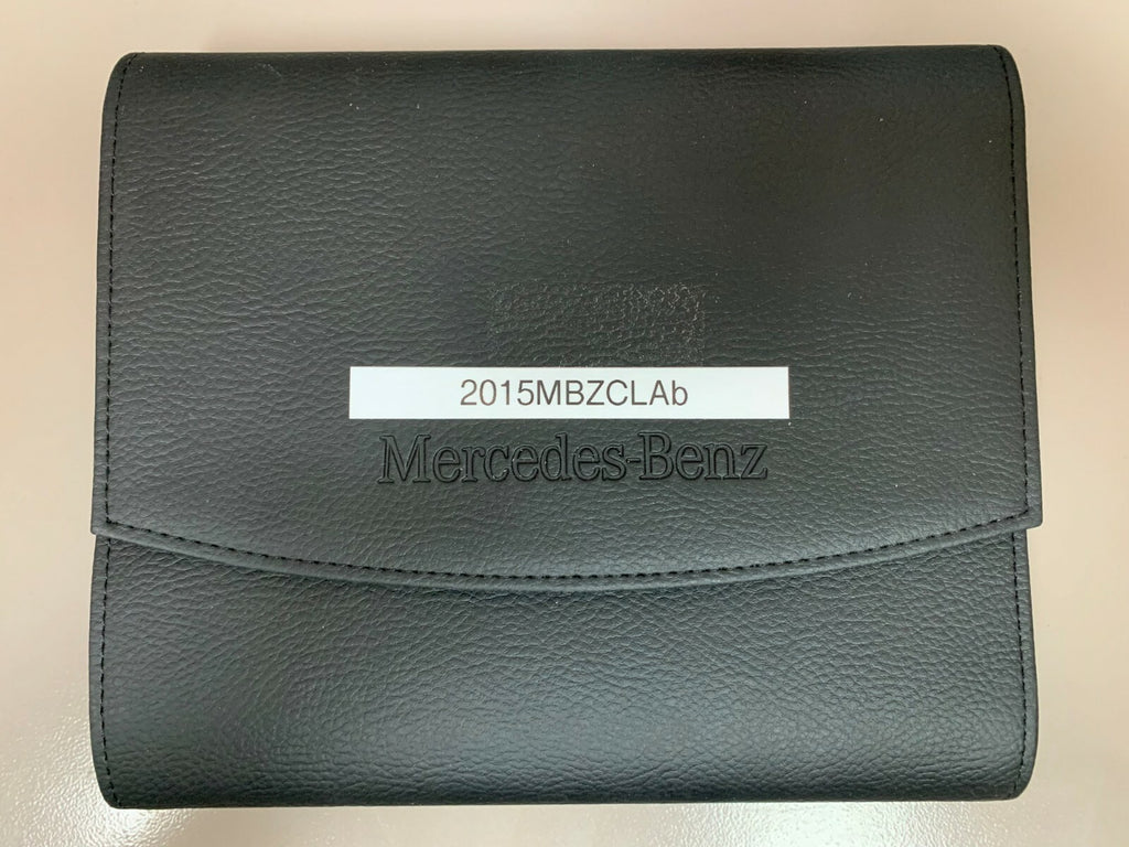 2015 Mercedes-Benz CLA 250 4MATIC AMG Genuine OEM Owner's Manual Set with Case