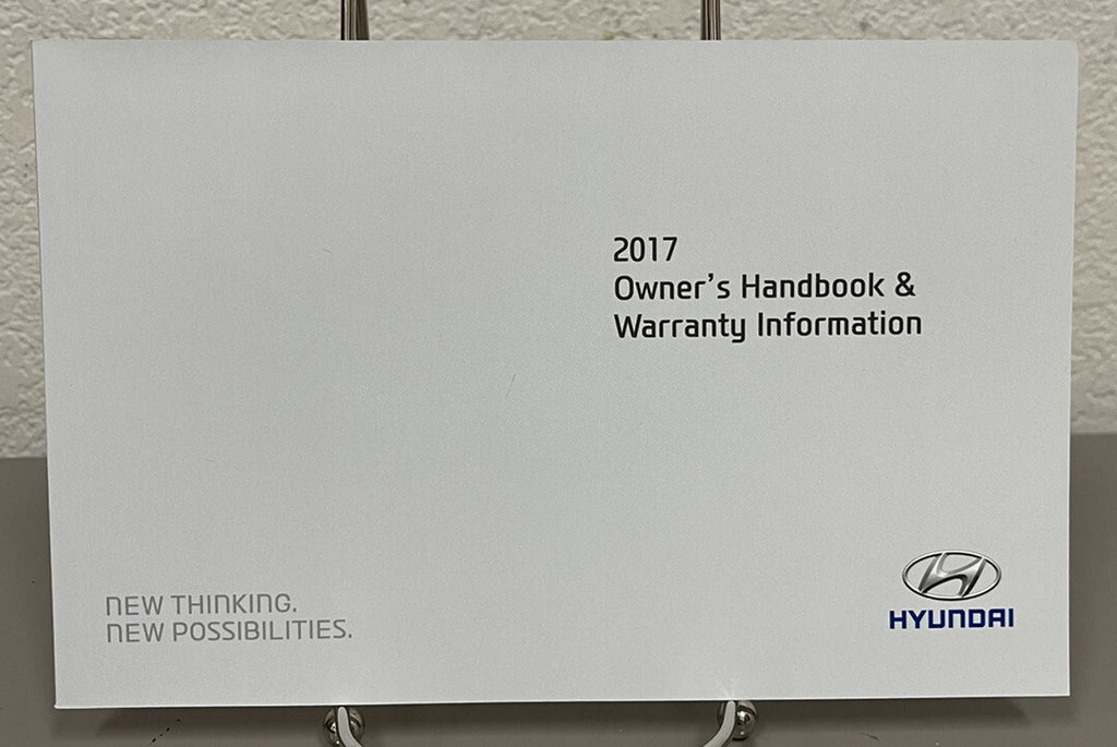 2017 Hyundai Sonata Genuine OEM Owner's Manual Set w/ Hyundai Case-Free Shipping