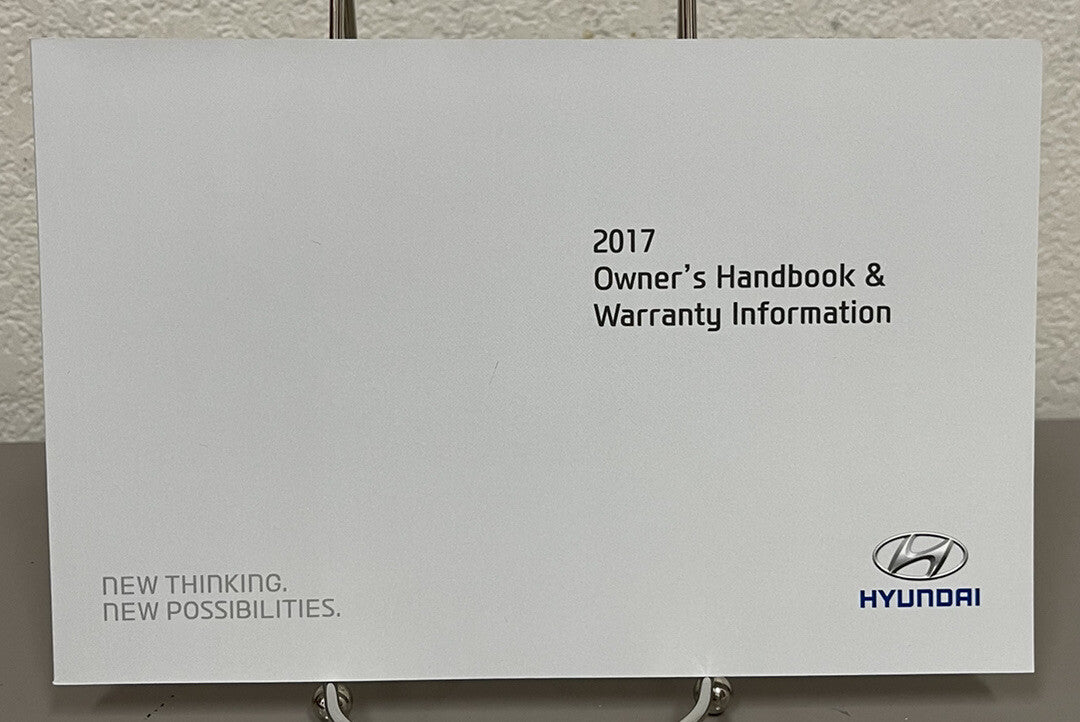 2017 Hyundai Sonata Genuine OEM Owner's Manual Set w/ Hyundai Case-Free Shipping