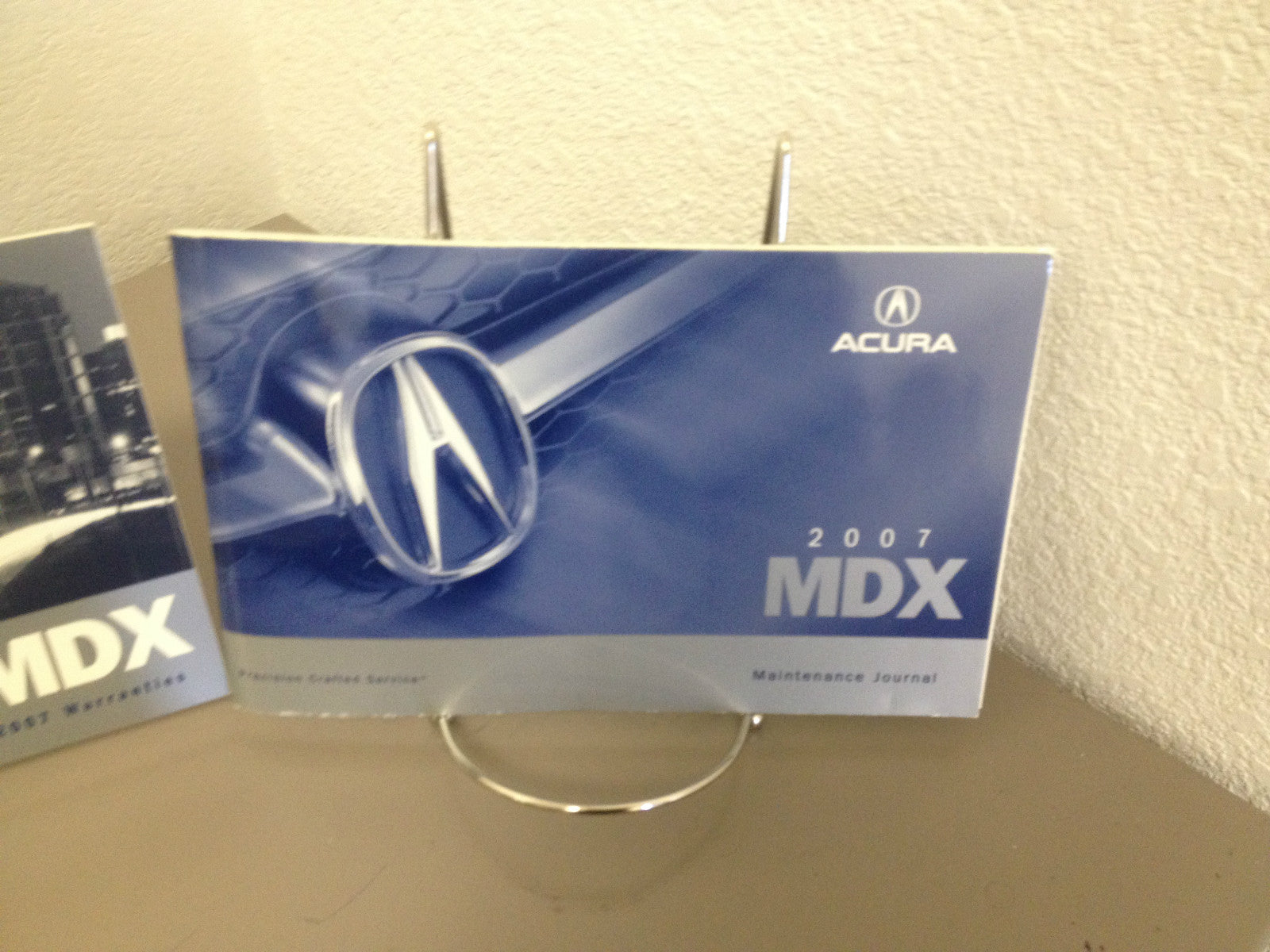 2007 Acura MDX Genuine OEM Owner's Manual Set w/Navigation and Case--Free Ship
