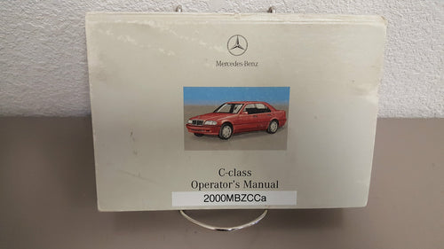 2000 Mercedes Benz C-Class C230 C280 C43 AMG Owners Manual  Free Shipping