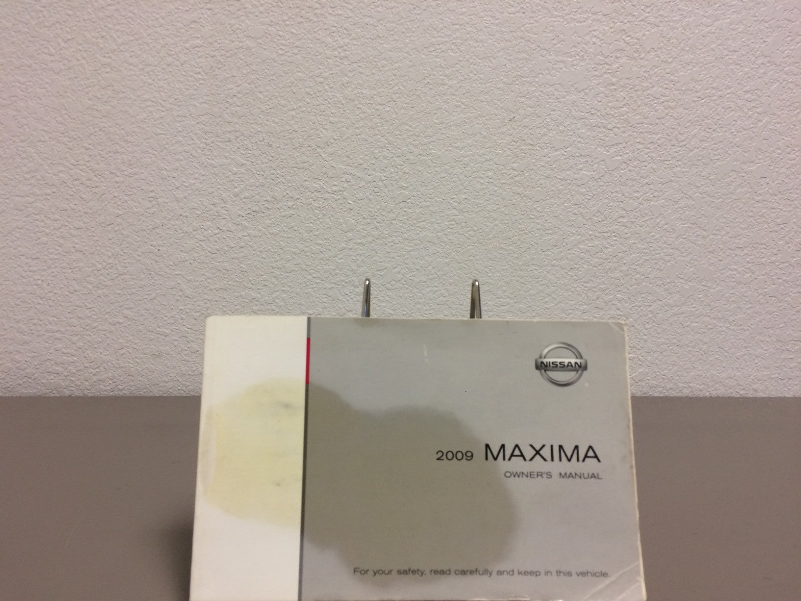 2009 Nissan Maxima Genuine OEM Owner's Manual Set with Navigation Manual & Case