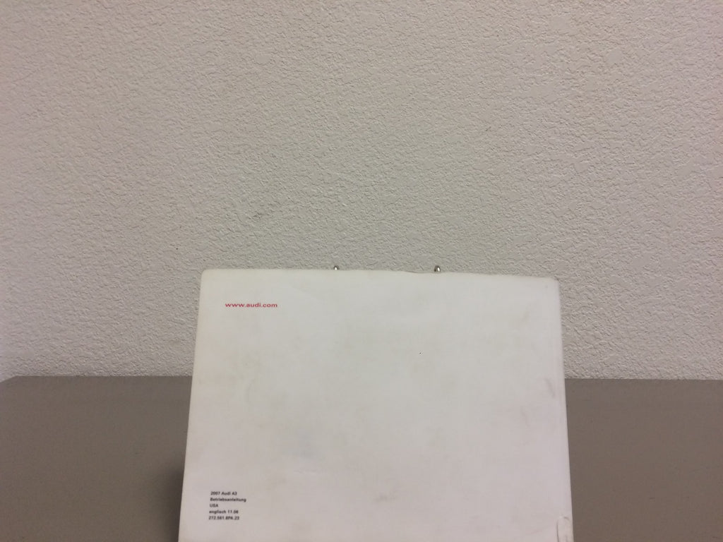 2007 Audi A3 Genuine OEM Owner's Manual Set w/Navigation Manual & Audi Case