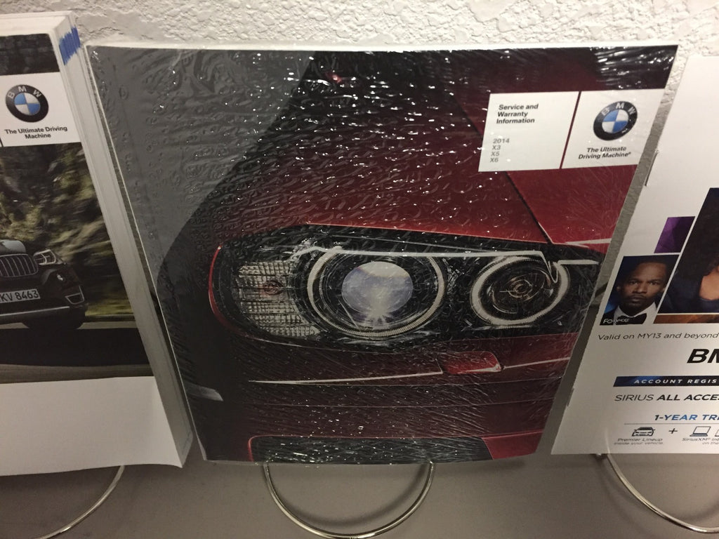 2014 BMW X5 Genuine OEM Owner's Manual Set w/Case and Bonus Key FOB--Ships Free!