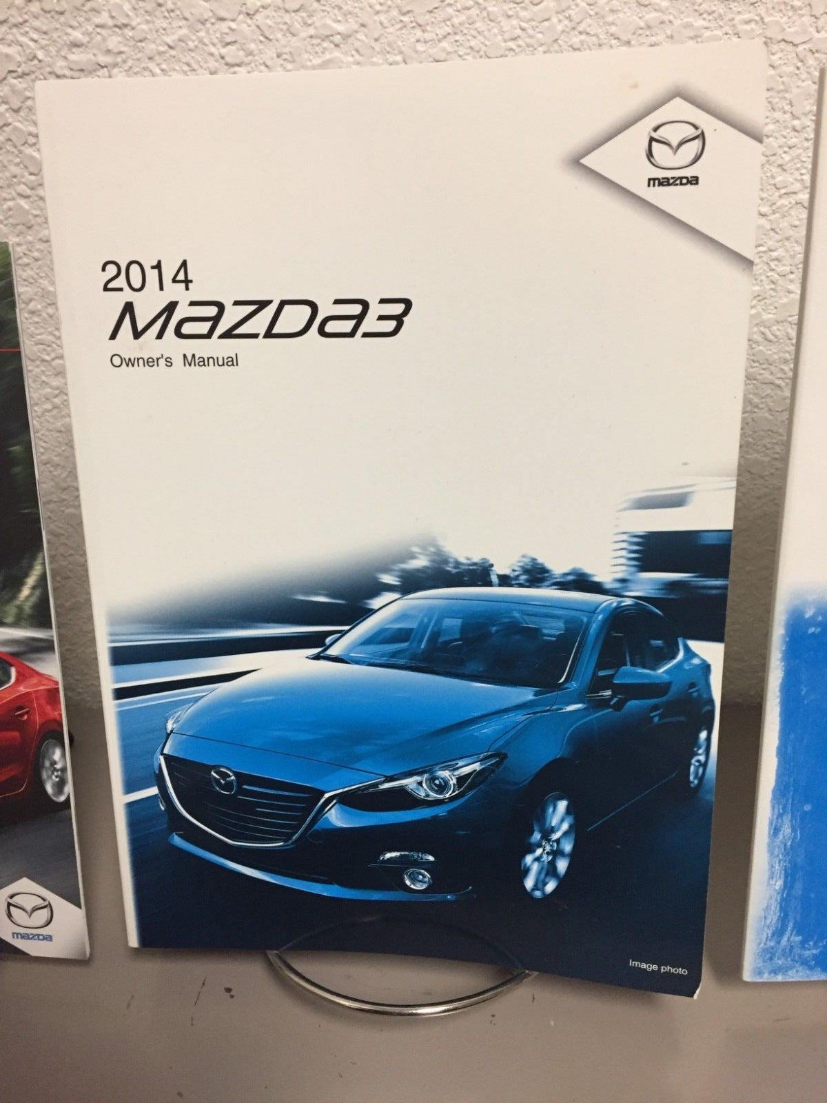 2014 Mazda 3 Genuine OEM Owner's Manual Set w/Navigation Manual & Mazda Case