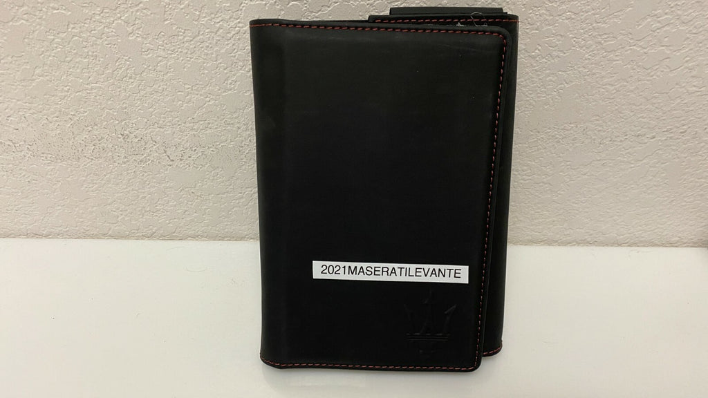 2021 Maserati Levante Genuine OEM Owner's Manual w/Logo Case and Free Shipping!!