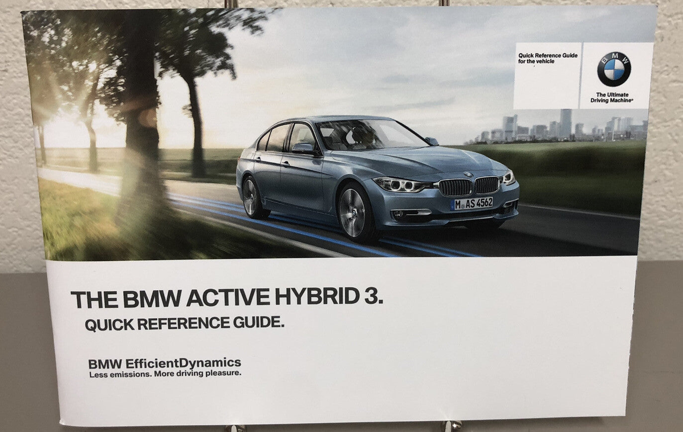 2013 BMW Active Hybrid 3 Genuine OEM Owner's Manual Set w/Case--Free Shipping!