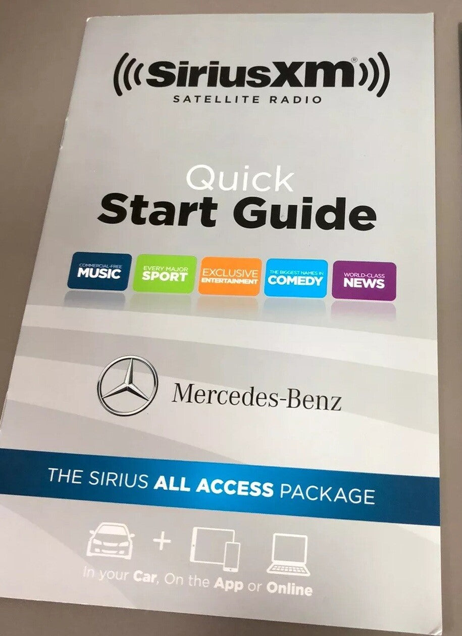 2016 Mercedes-Benz GL-Class Genuine OEM Owner's Manual Set w/Mercedes Case