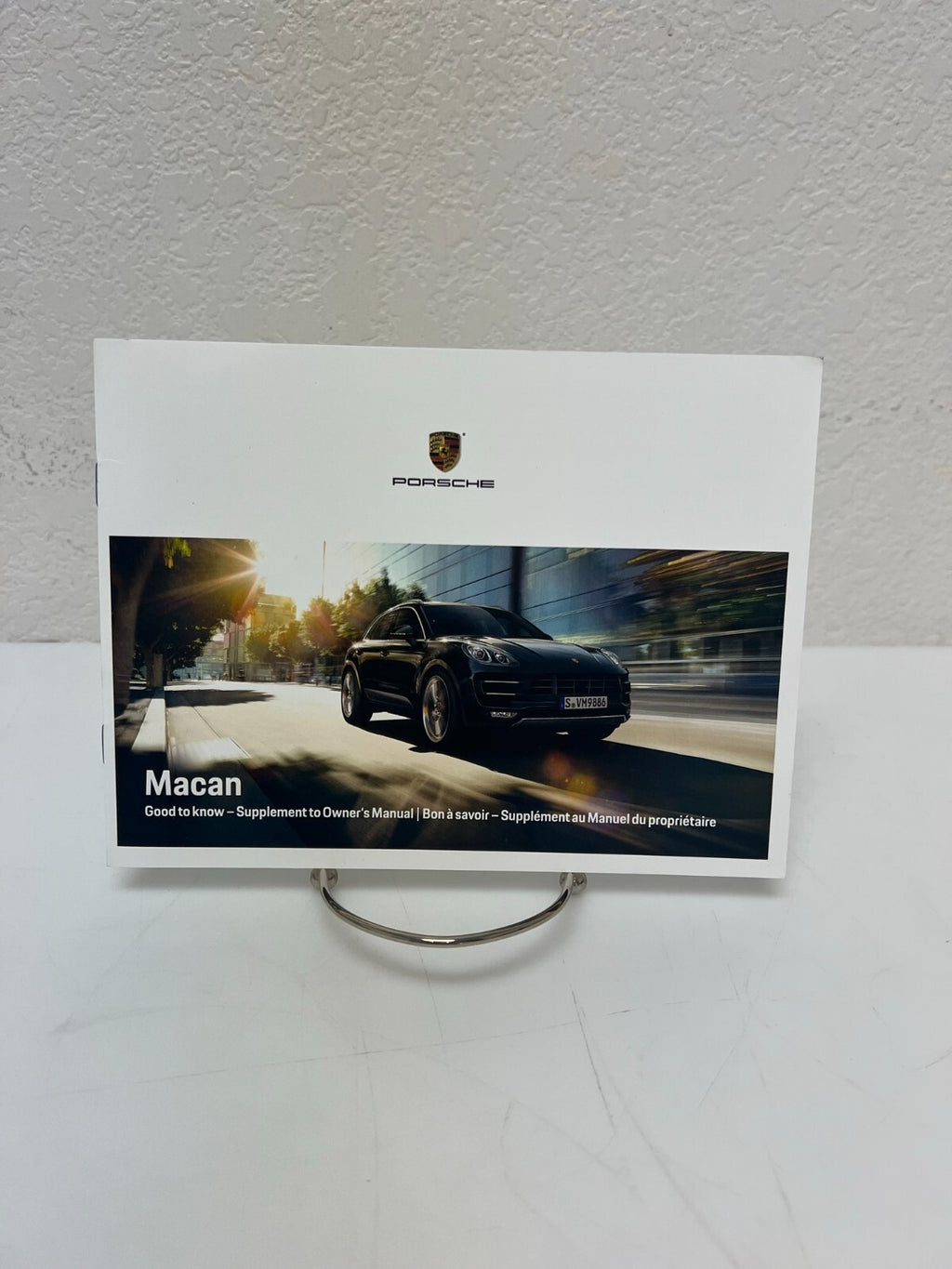 2018 Porsche Macan OEM Owner's Manual w/Supplementals & logo case-Free Shipping!