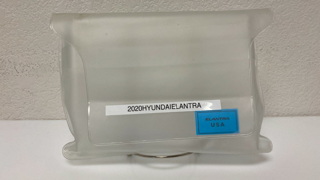 2020 Hyundai Elantra Genuine OEM Owner's Manual Set w/Clear Case-Free Shipping!
