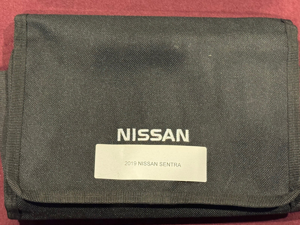 2019 Genuine OEM Nissan Sentra Owner's Manual Set w/Nissan Connect Manual