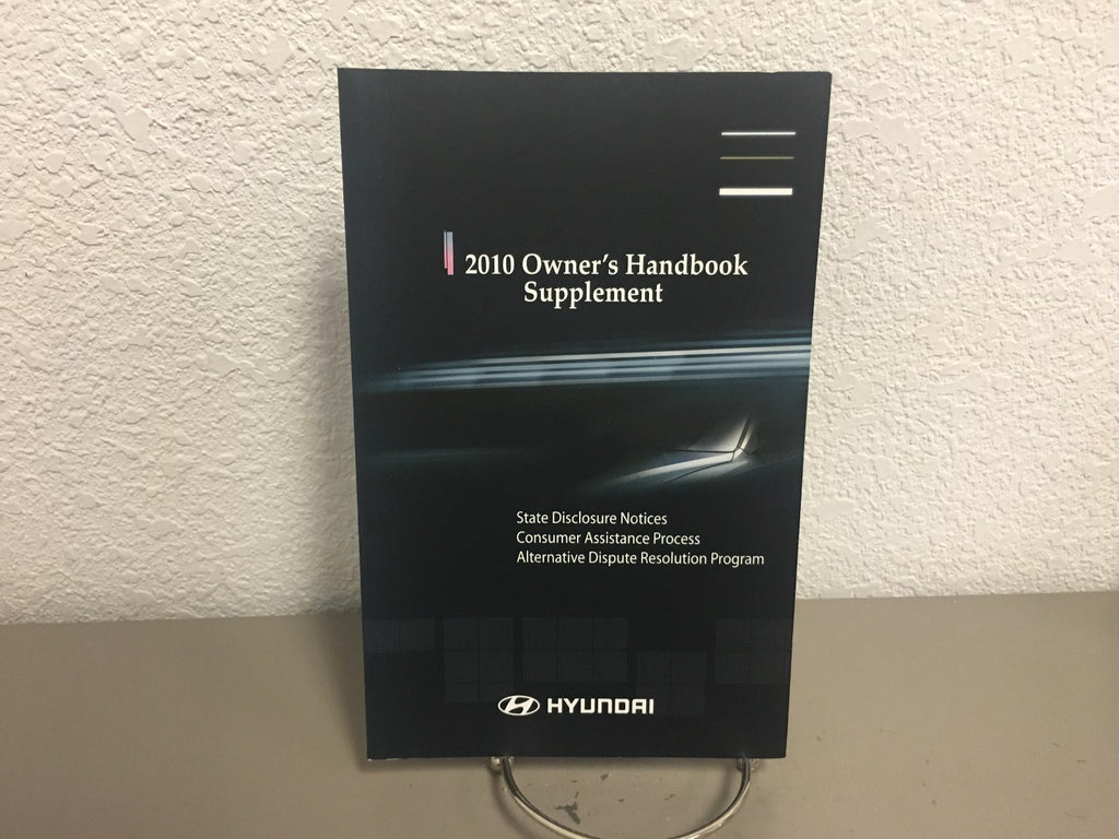 2010 Hyundai Tucson Genuine OEM Owner's Manual Set w/Hyundai Case-Free Shipping
