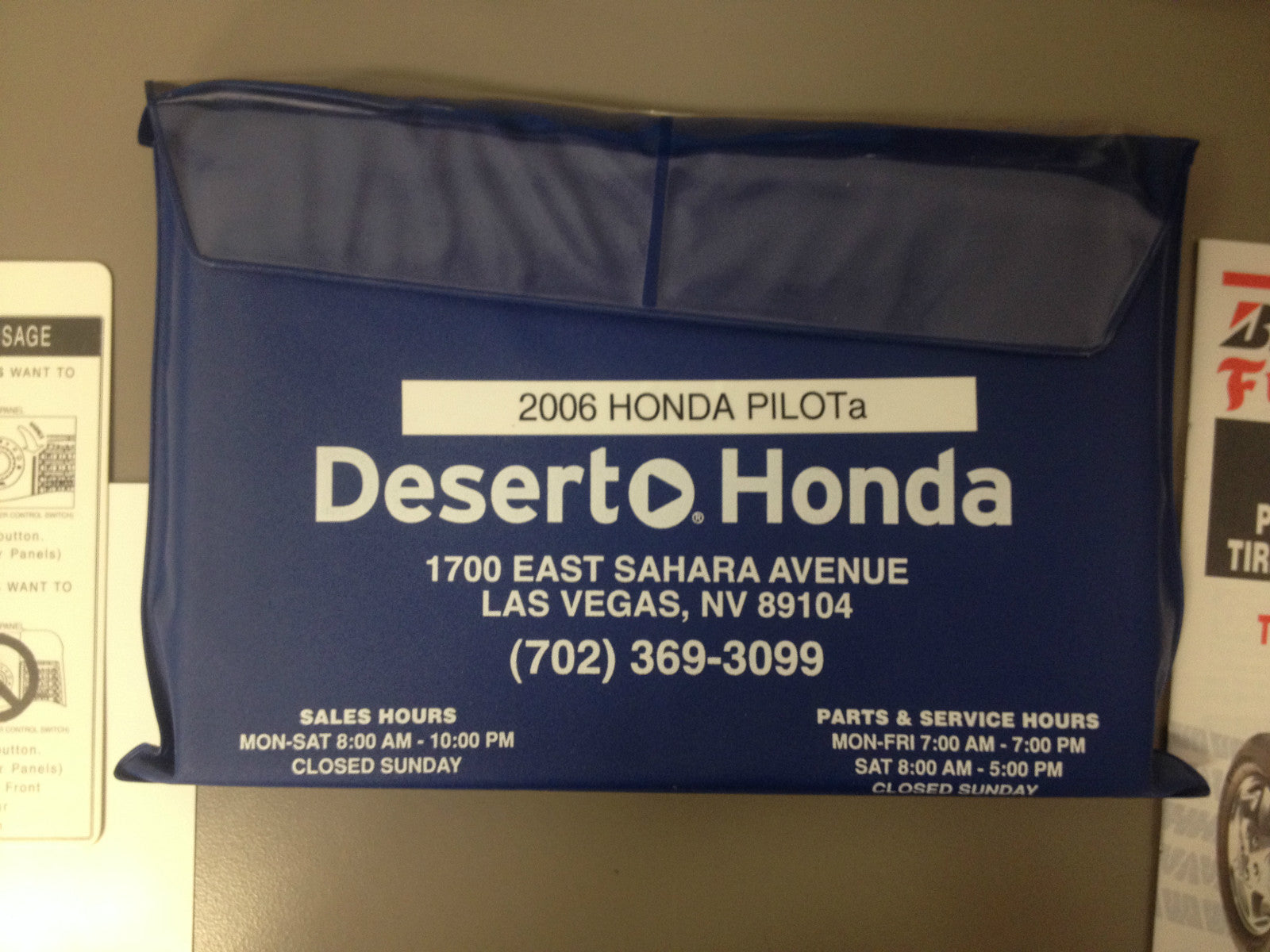 2006 Honda Pilot Genuine OEM Owner's Manual Set w/Protective Case--Free Shipping