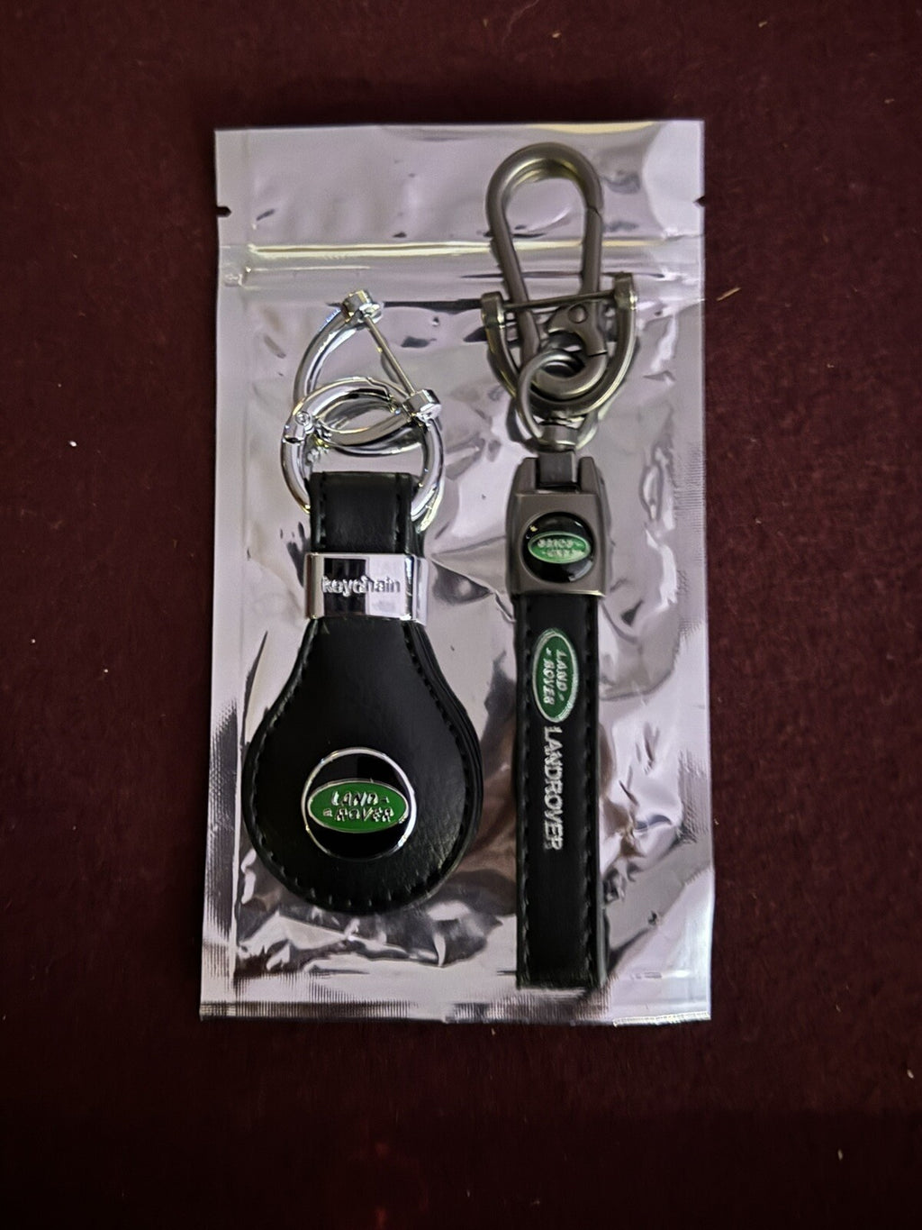 Land Rover Key Chains Keychains--Set of Two