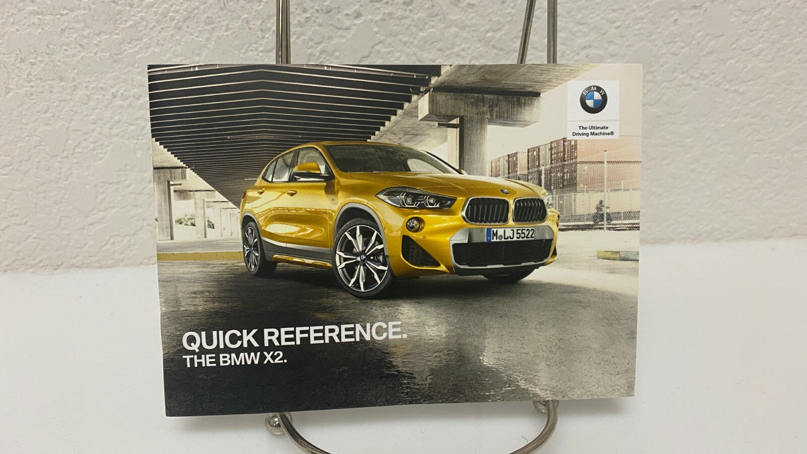 2018 BMW X2 xDrive28i sDrive28i Genuine OEM Owner's Manual Set w/BMW Case