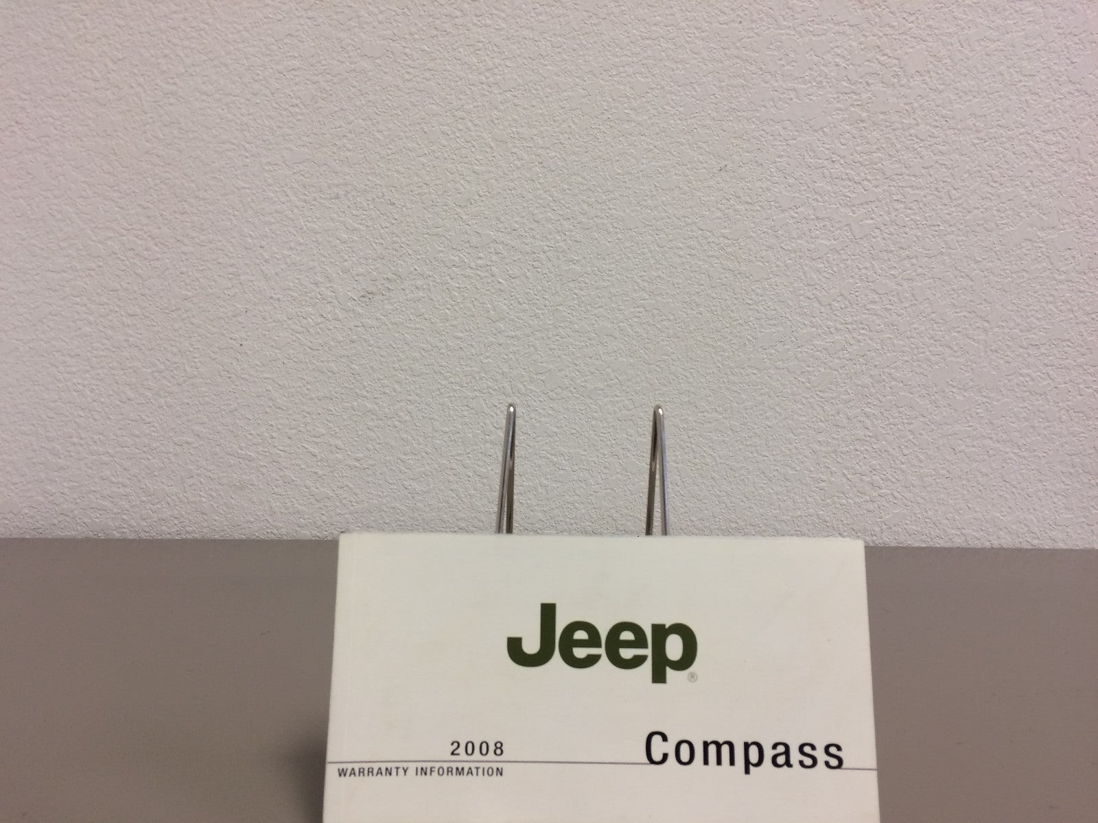 2008 Jeep Compass Genuine OEM Owner's Manual Set w/Jeep Case--Free Shipping!