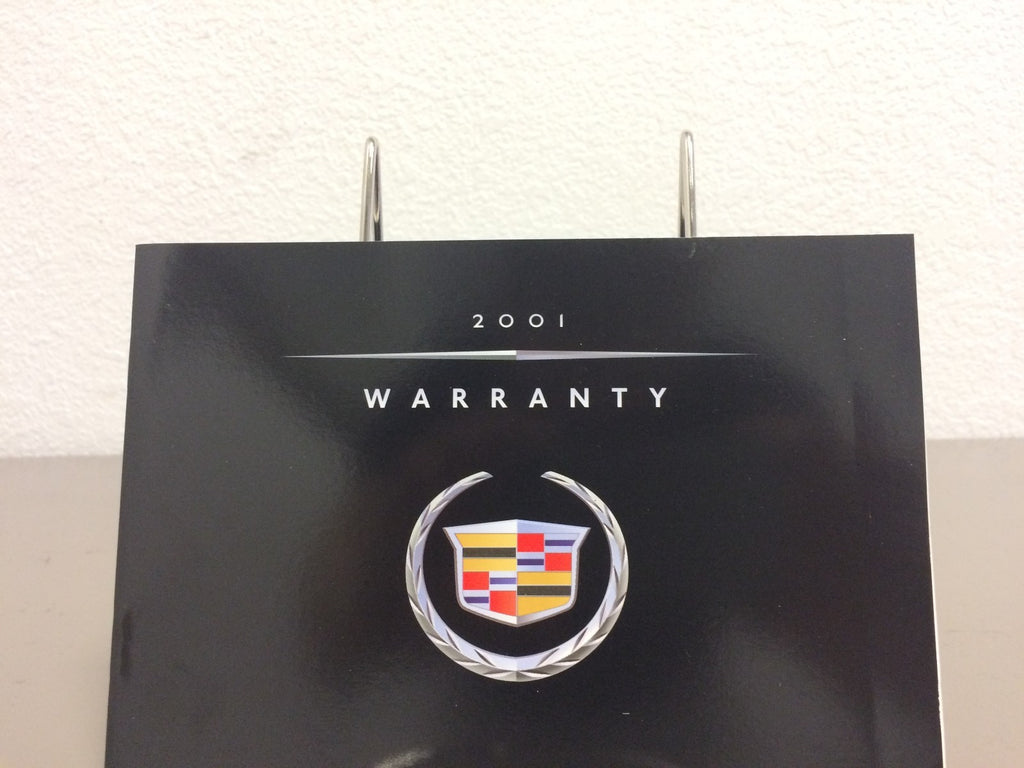 2001 Cadillac DeVille Genuine OEM Owner's Manual Set w/Case and Key FOB