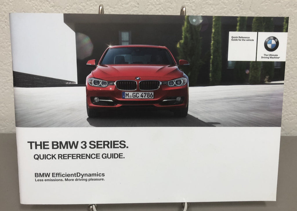 2014 BMW 3 Series Sports Wagon Genuine OEM Owner's Manual Set w/Case