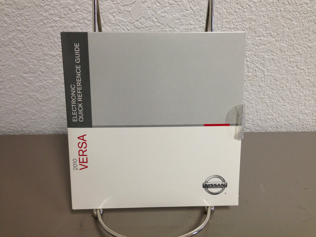2010 Nissan Versa Genuine OEM Owner's Manual Set with Case - Fast Free Shipping