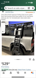 2020-2025 LAND ROVER DEFENDER SIDE ROOF RACK SIDE ACCESS LADDER