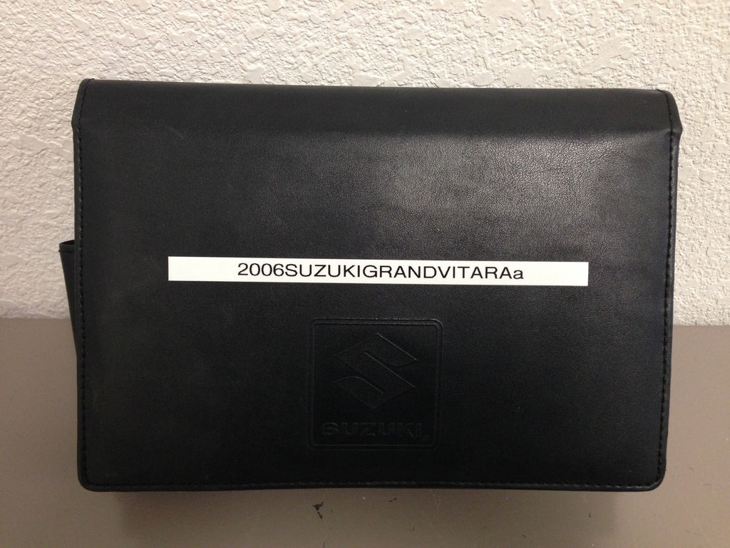 2006 Suzuki Grand Vitara Genuine OEM Owner's Manual w/ Supplements & Case