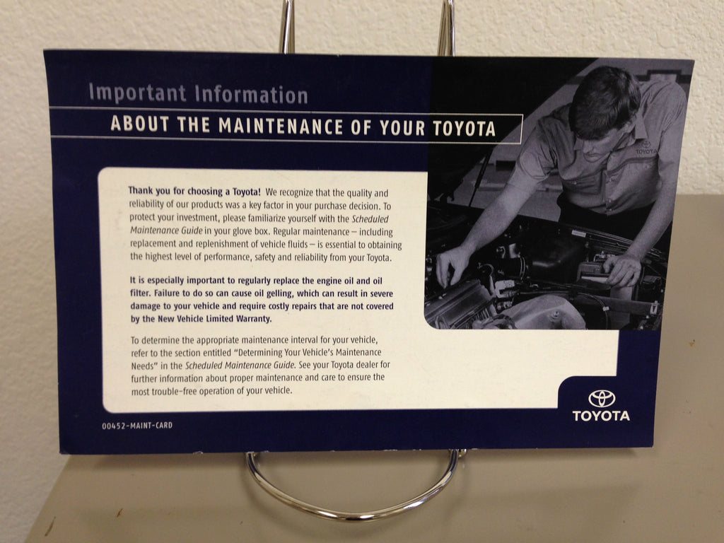 2003 Toyota Highlander OEM Owner's Manual w/ Supplements & Case - Free Shipping