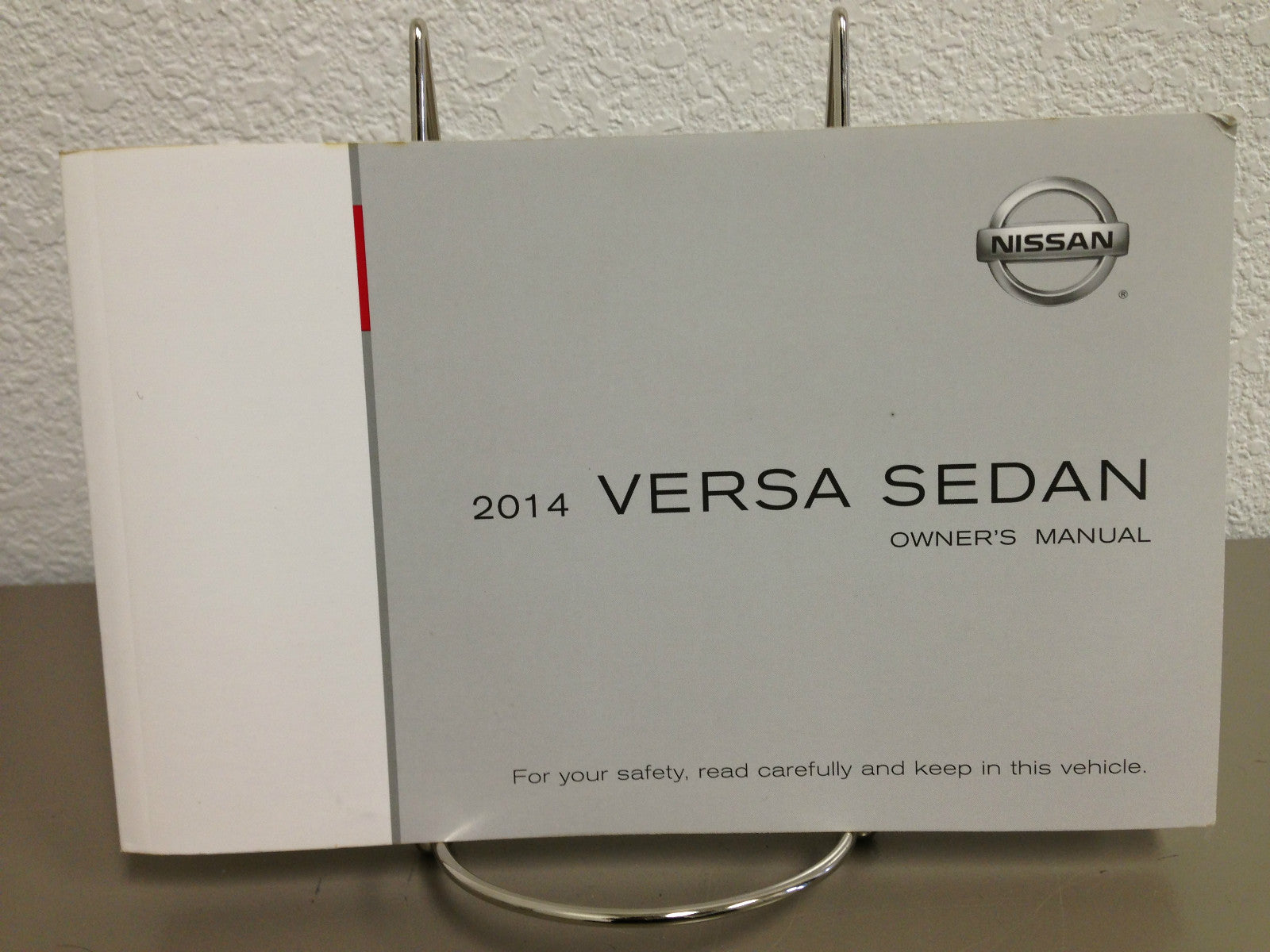 2014 Nissan Versa Sedan Genuine OEM Owner's Manual Set with Case Free Shipping