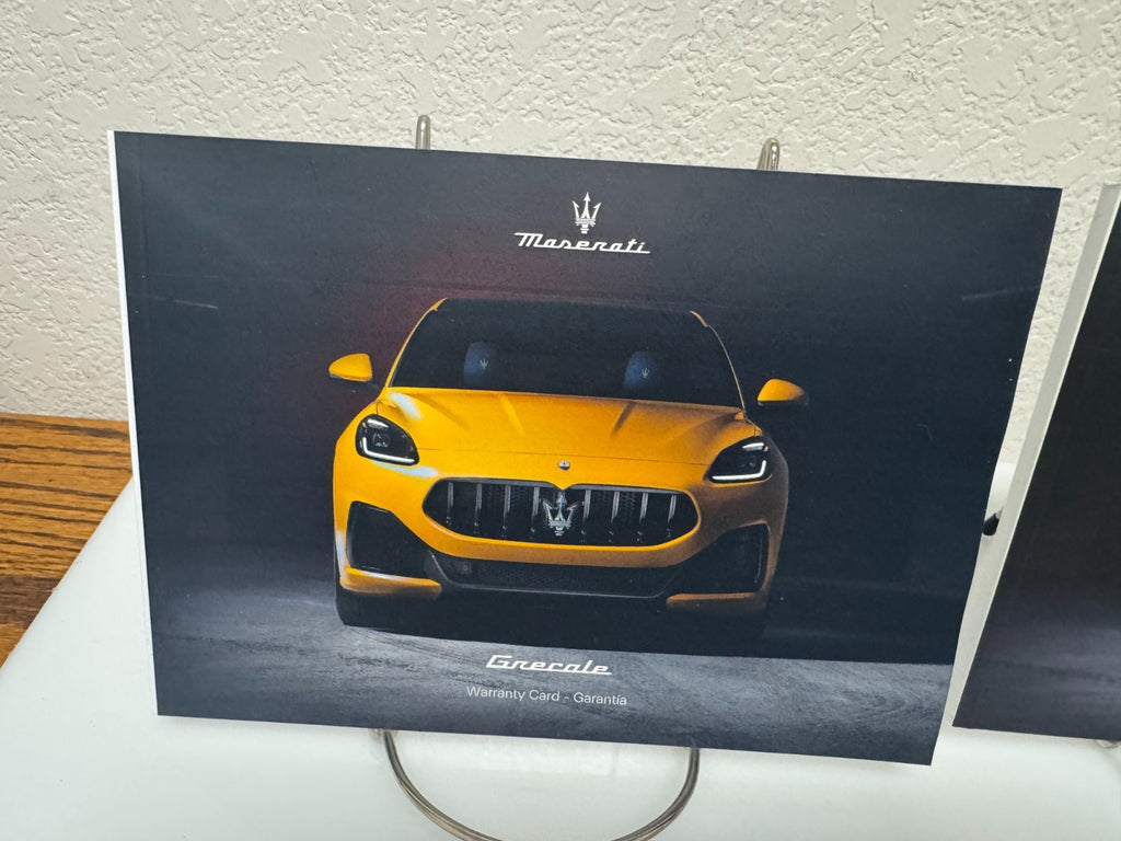 2023 Maserati Grecale Genuine OEM Owner's Manual w/Case--Fast Free Shipping!!!
