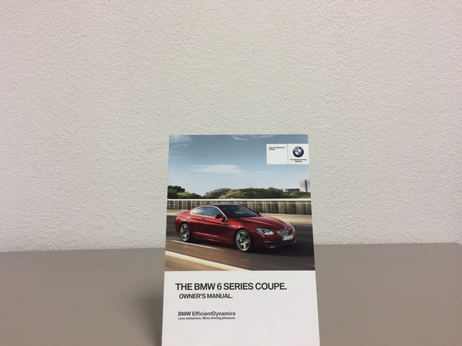 2014 BMW 6 Series Coupe Genuine OEM Owner's Manual Set w/Case & Bonus Key FOB!!!