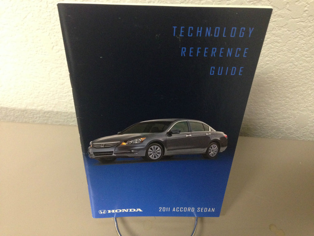 2011 Honda Accord Sedan Genuine OEM Owners Manual Set w/Case--Free Shipping!