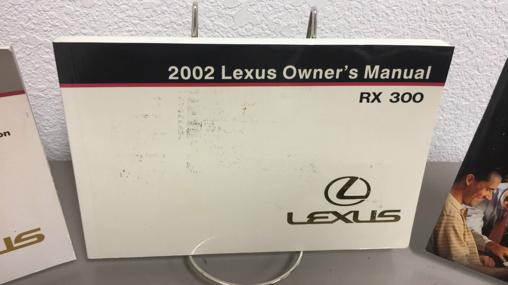 2002 Lexus RX 300 Genuine OEM Owner's Manual Set w/Case--Free Shipping!