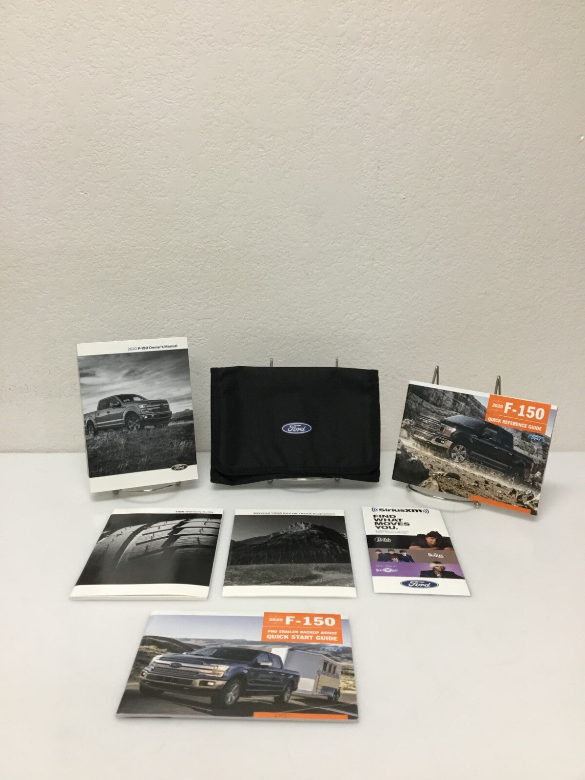 2020 Ford F-150 OEM Owner's Manual Set With Logo Case and Free shipping!