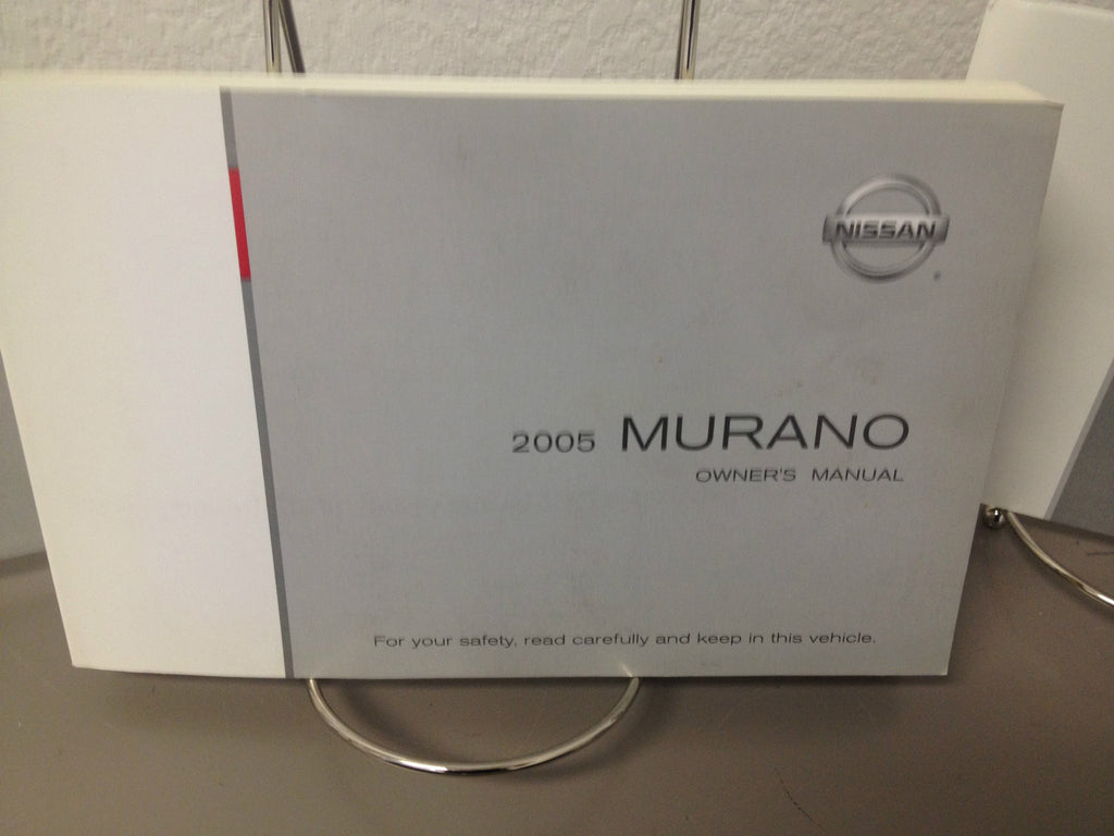 2005 Nissan Murano Genuine OEM Owner's Manual Set with Case--Fast Free Shipping