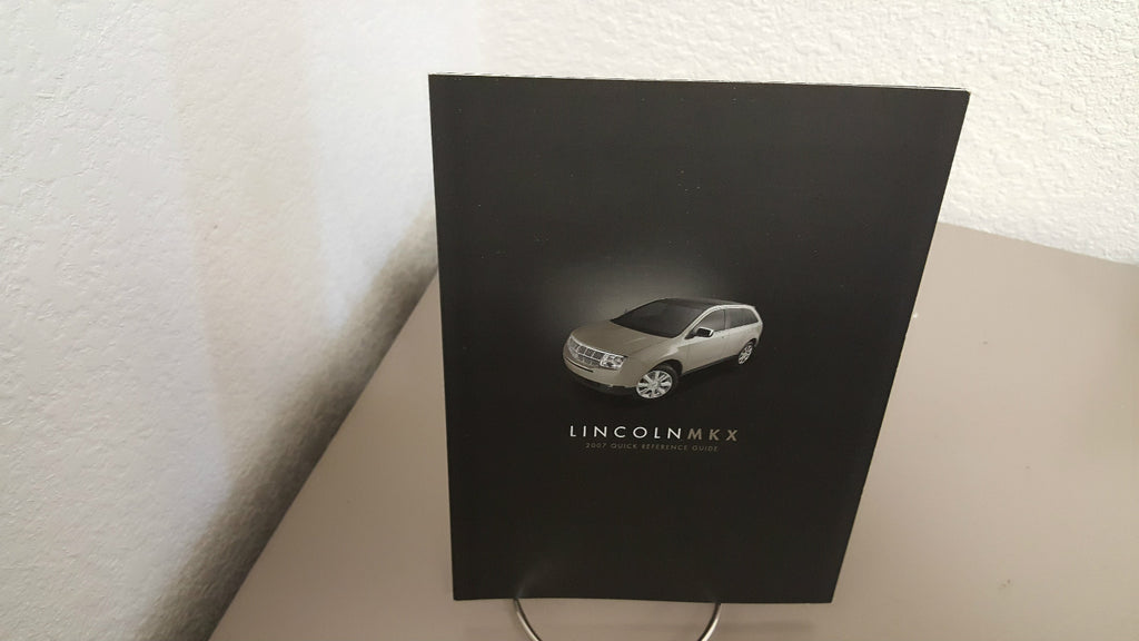 2007 Lincoln MKX Genuine OEM Owner's Manual Set with Case--Free Shipping!