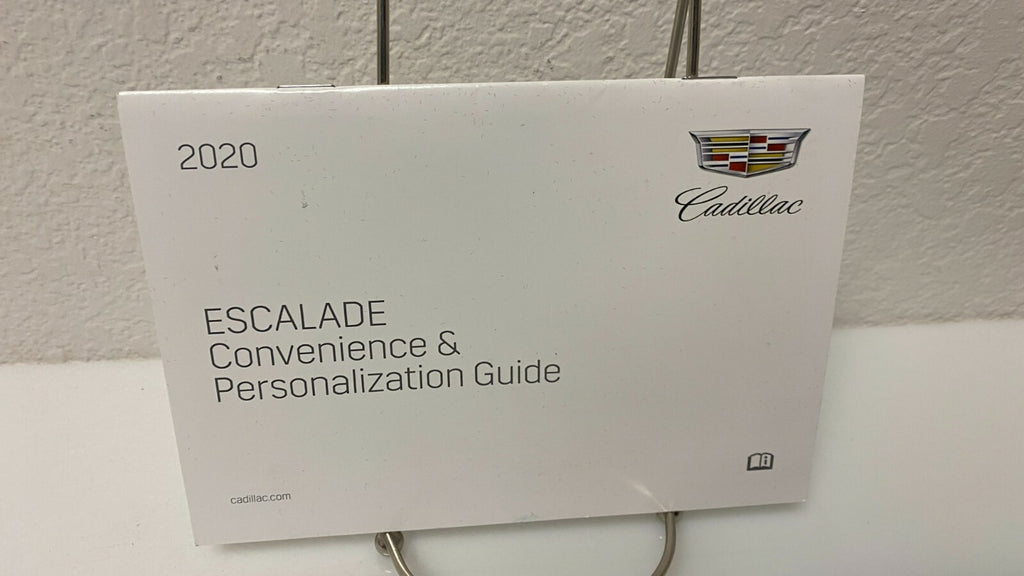 2020 Cadillac Escalade Genuine OEM Owner's Manual w/Navigation & Case