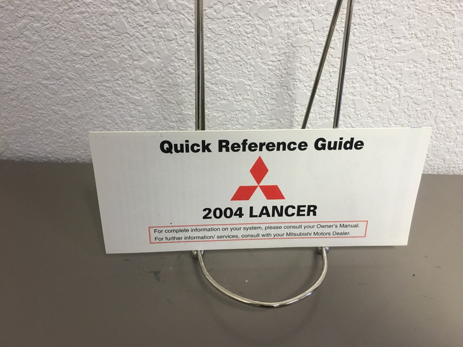 2004 Mitsubishi Lancer Genuine OEM Owner's Manual Set w/Case--Free Shipping!
