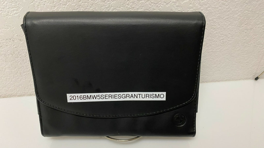 2016 BMW 5 Series 535i 550i xDrive Gran Turismo Genuine OEM Owner's Manual