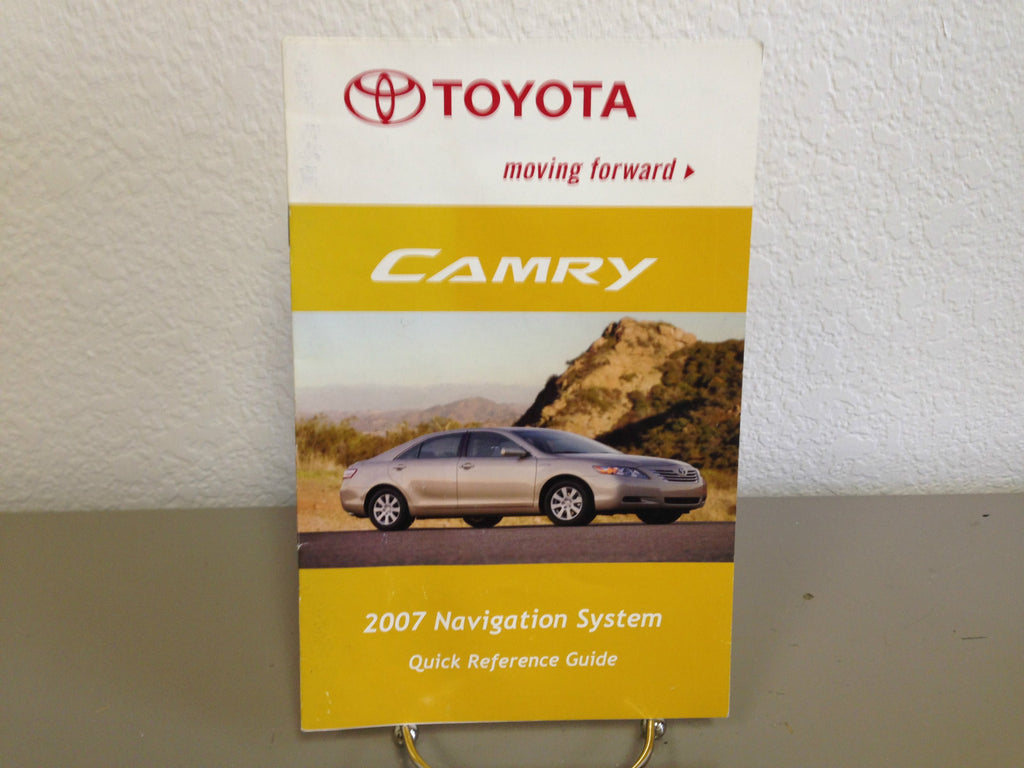 2007 Toyota Camry OEM Owner's Manual w/ Navigation Guide - Free Shipping