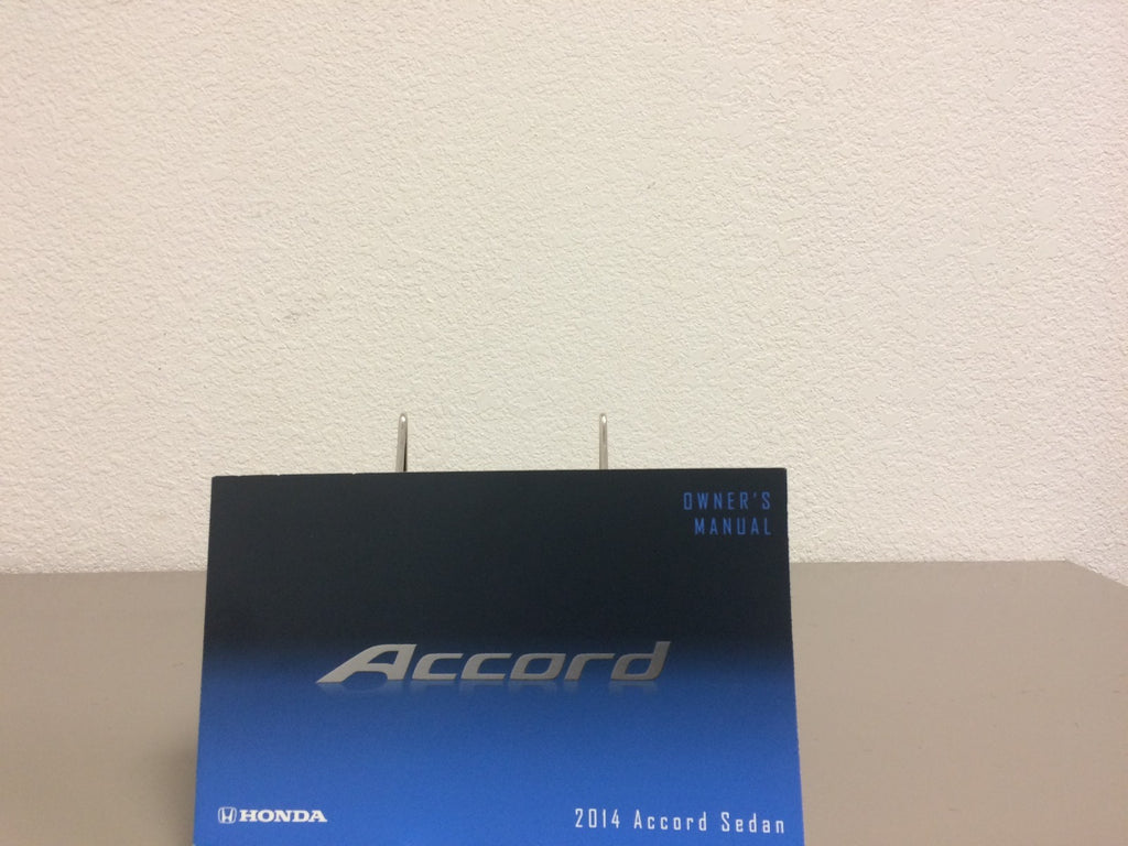 2014 Honda Accord Sedan Genuine OEM Owner's Manual Set w/Case--Free Shipping!