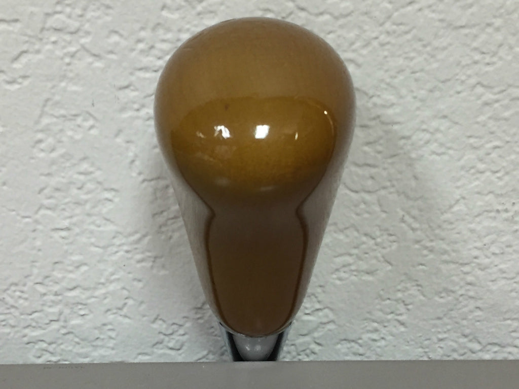 GENUINE OEM LEXUS LIGHT MAPLE AND CHROME SHIFT KNOB RX330 RX350 RX400