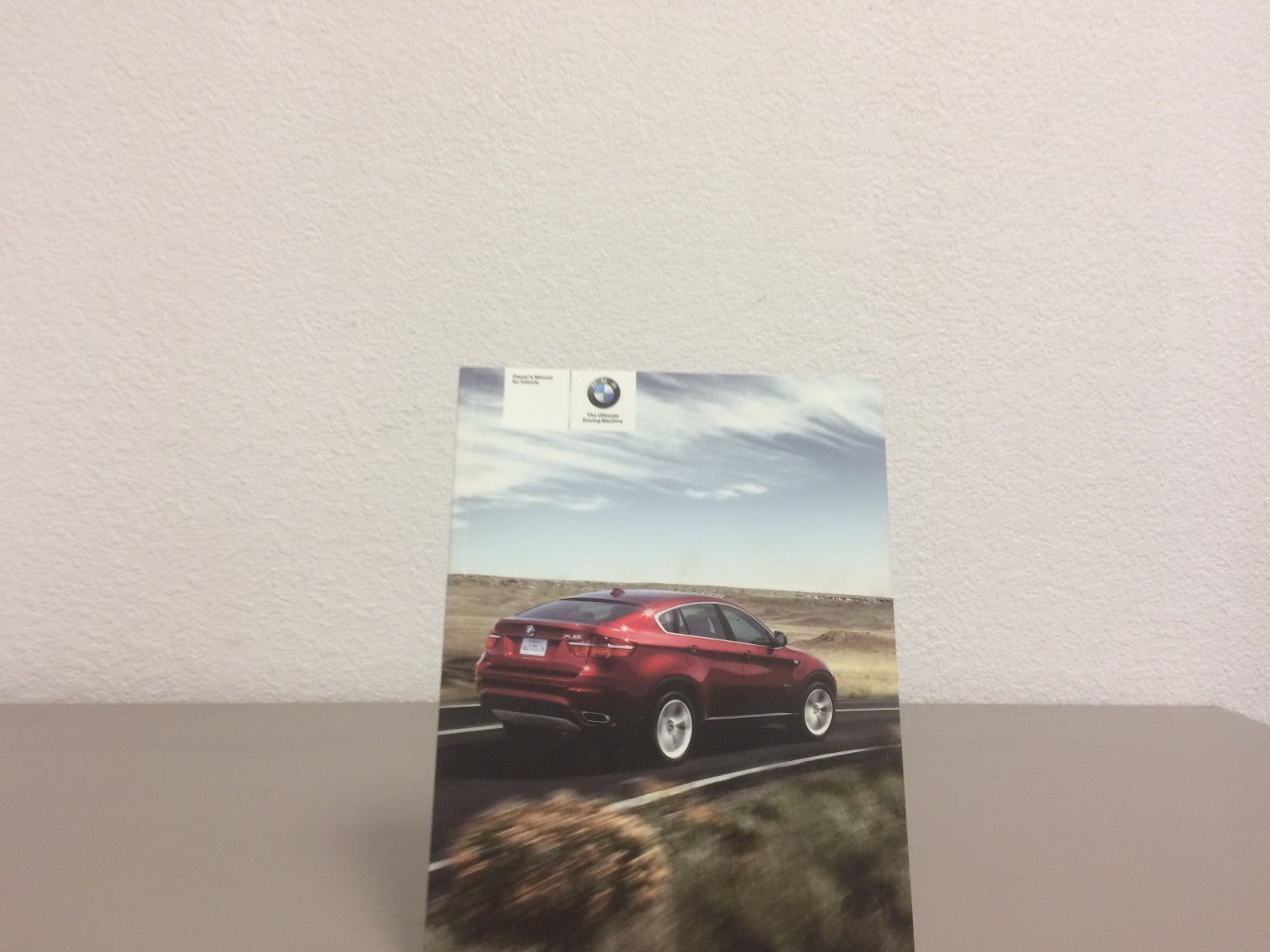 2011 BMW X6 xDrive 35i and X6 xDrive 50i Genuine OEM Owner's Manual Set w/Case