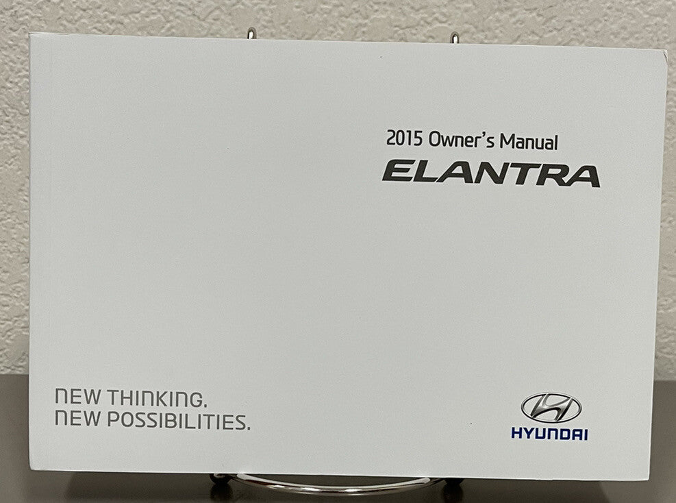 2015 Hyundai Elantra Genuine OEM Owner's Manual--Free Shipping!