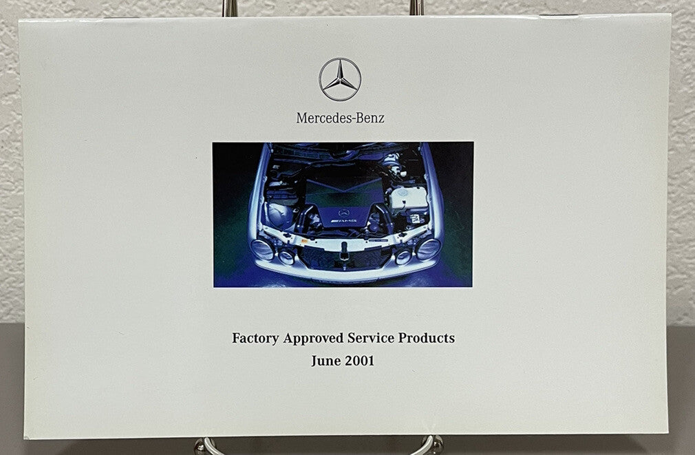 2002 Mercedes-Benz C-Class C240 C320 C32AMG Genuine OEM Owners Manual Set w/Case
