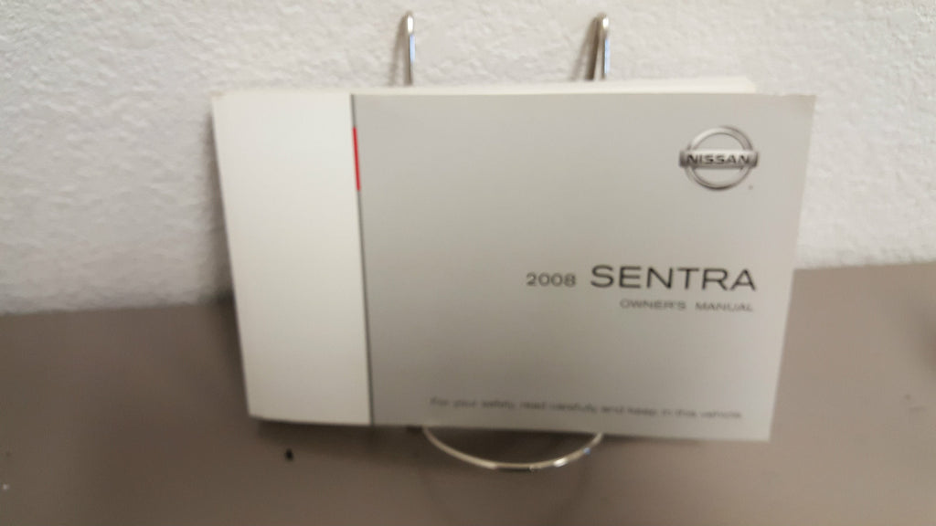 2008 Nissan Sentra Genuine OEM Owner's Manual w/ Case--Free Ship