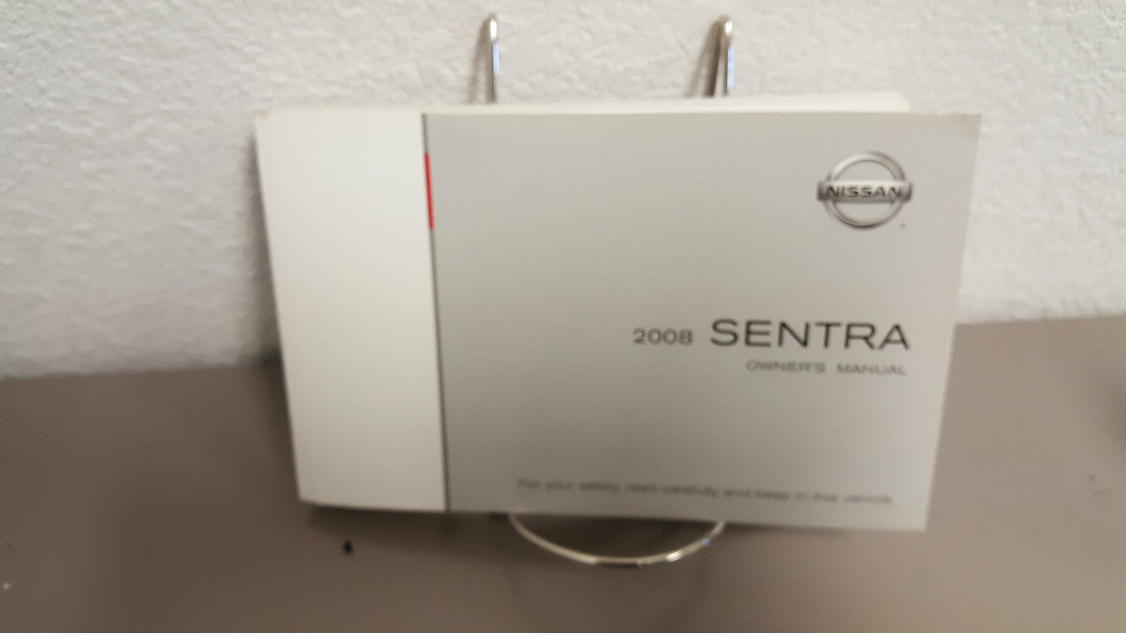 2008 Nissan Sentra Genuine OEM Owner's Manual w/ Case--Free Ship
