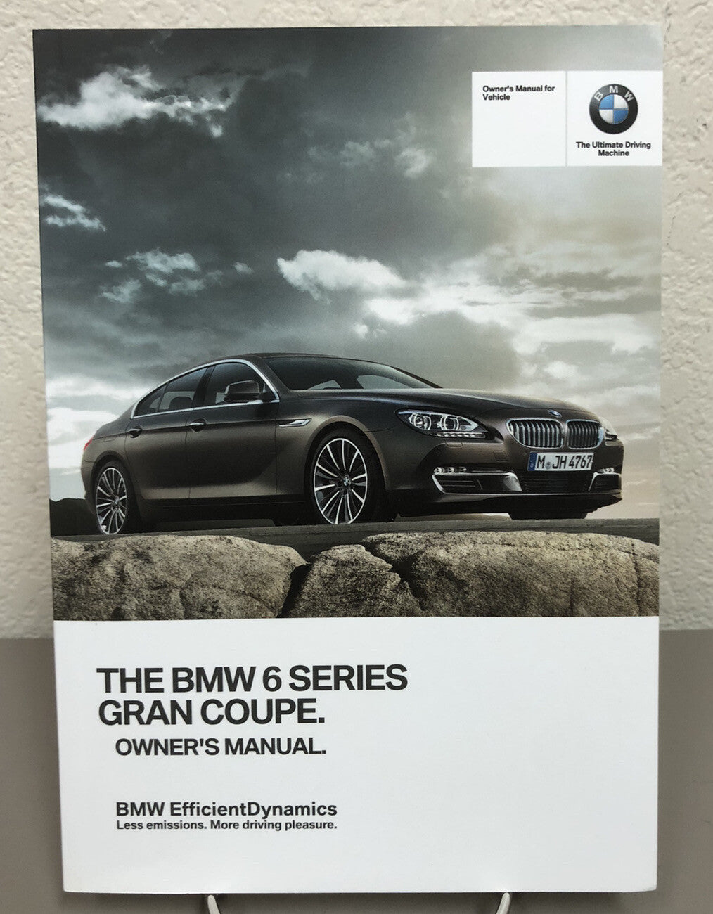 2014 BMW 6 Series Gran Coupe Genuine OEM Owner's Manual Set w/ iDrive and Case